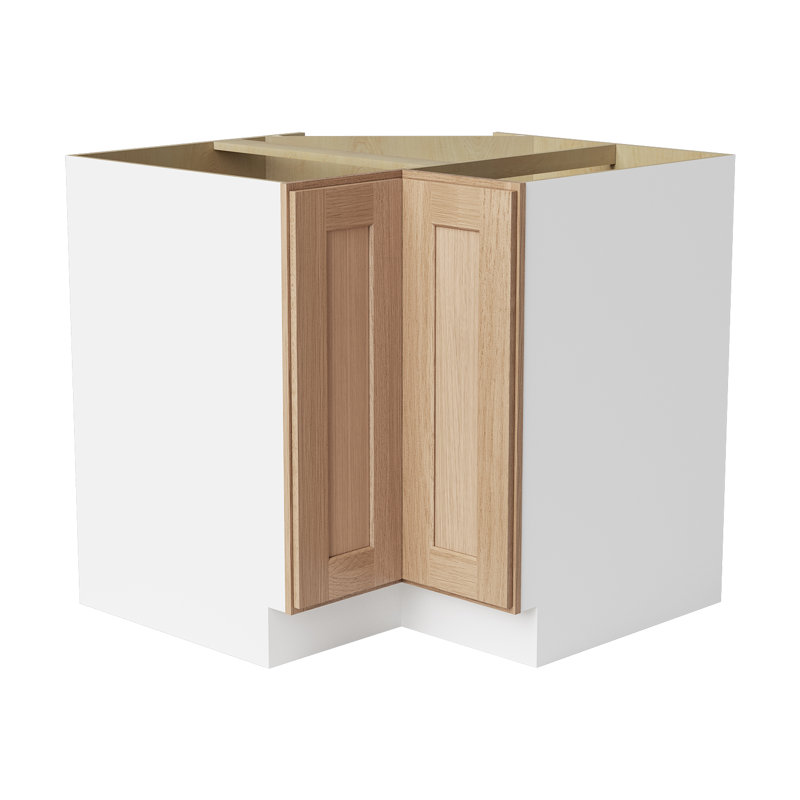 Armoire Base Lazy Susan, L 36 po x H 34,5 po x P 24 po, Chêne Redondo