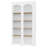 Free Standing 5 Tier Bookshelves Set of 2 with Adjustable Shelves, Modern Kitchen Pantry Cabinet-2136968229