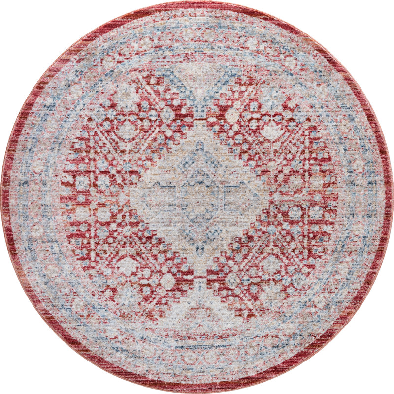 Afrin Indoor Rug, Round 3'10"