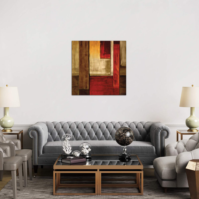 Crossover II by Aaron Summers - Painting on Canvas, 45.72 cm H x 45.72 cm W x 1.91 cm D, No Frame