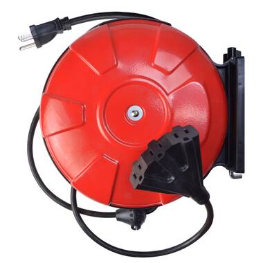 Arlmont & Co. Retractable Air Hose Reel Wall Mount Air Compressor