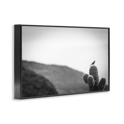 Oiseau de garde et giclée de cactus par Wild Apple