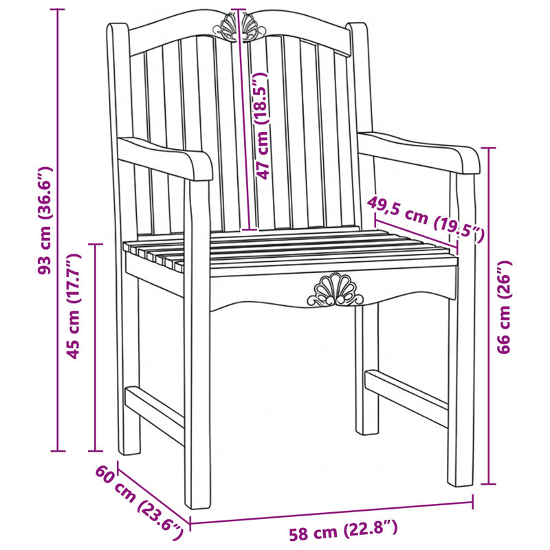 Patio Dining Armchair