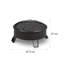 Round Steel Smokeless Fire Pit