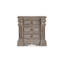 Table de chevet Blaie, 3 tiroirs, 29 po, finition bois franc brun taupe