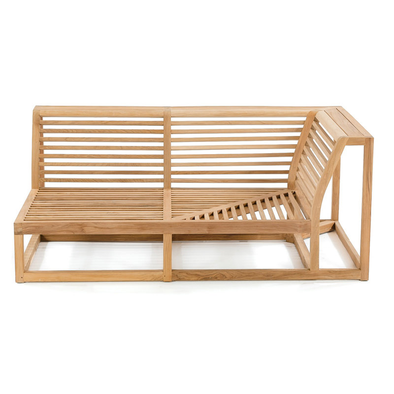 Westminster Teak 6 Piece Modular Sofa Set with Cushions