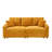 80" Corduroy Folding Sofa Bed with Cup Holder and Pillow-340515302