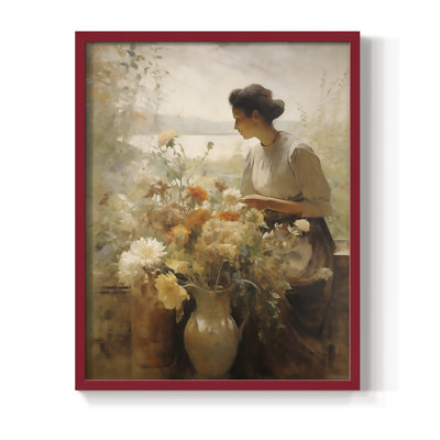 Reproduction encadrée WOMEN Series CDXVI - bois massif