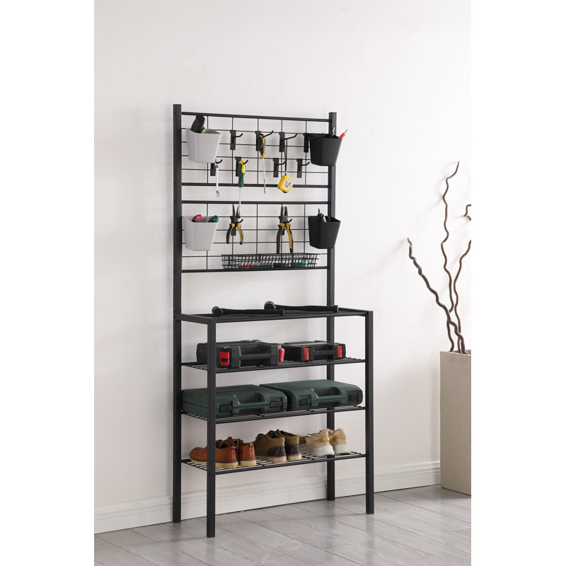 Margette 30.5'' W Metal Shelving Unit