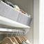 Ensemble de 6 paniers de rangement pour garde-robe - Grands cubes de rangement avec poignées, paniers en tissu trapézoïdaux pour vêtements, serviettes et plus, bacs pliables non tissés pour placard, salon, chambre à coucher, gris clair-130082853