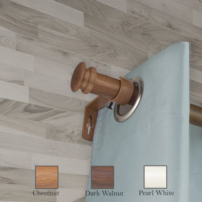 Erden Adjustable Single Curtain Rod