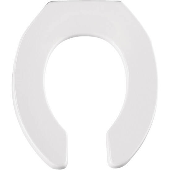 Siège de toilette rond en plastique WHT