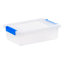 IRIS 2,4 pte Bacs de rangement en plastique avec couvercles, contenants transparents, bacs verrouillables, paquet de 6-1612732230
