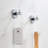 Circular 4 - Piece Bathroom Hardware Set-90977474