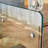 Sticker & Tempered Glass Bedside - Simple Style, 1 Drawer, Practical Storage Function Unit Elegant, ,