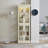 Lighted Glass Curio Display Cabinet-1875208585