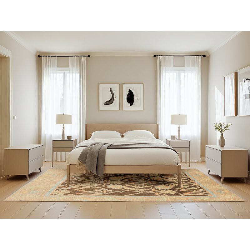 Aarin Abstract Indoor Rug, Rectangle 5' x 8'