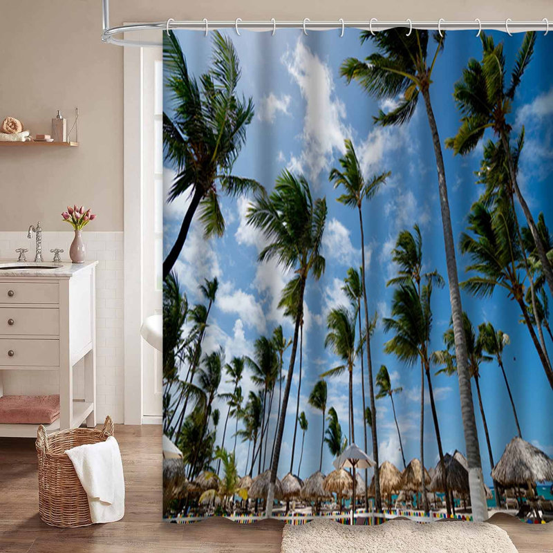 Famille de vacances avec 12 crochets Paradise Beach, L 72 po x l 72 po