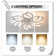 Museau Ceiling Fan with LED Lights
