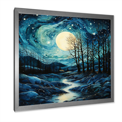 " Emerald Glacier Glacial Majesty Pointillism "