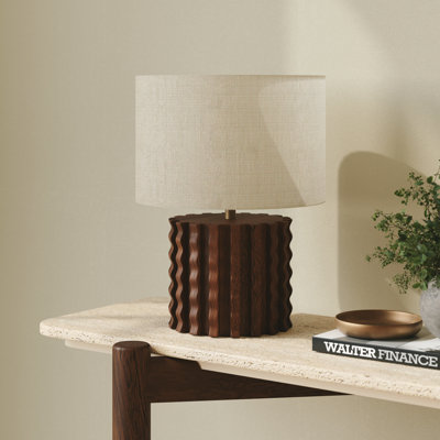 Lampe de table Swirl Oak