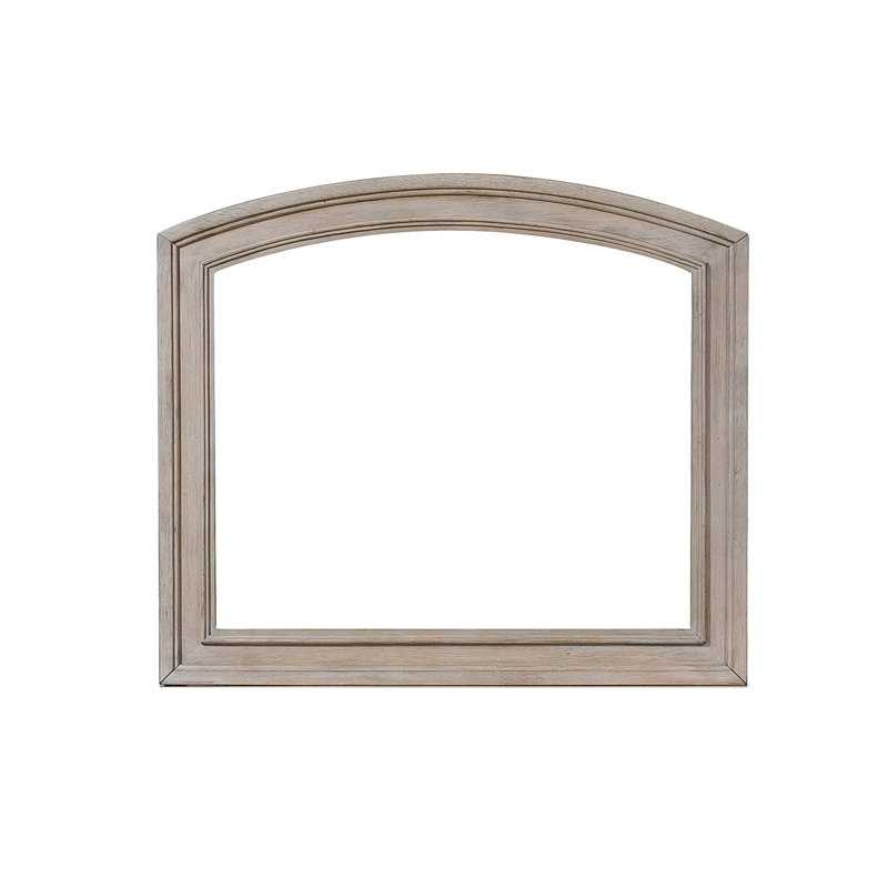 Miroir Caiden, Gris brossé au métal