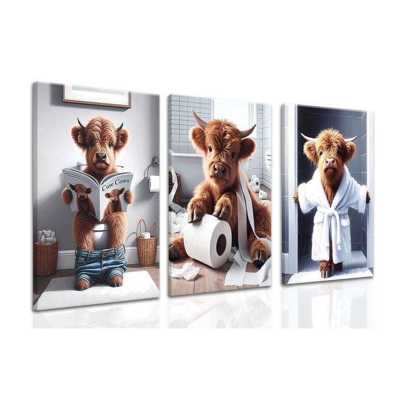 3 Piece Wrapped Canvas Print