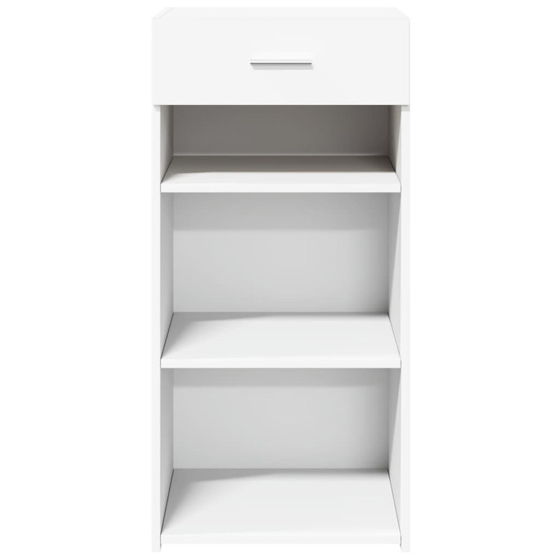 Alphanso 45cm Sideboard, 93cm H x 45cm W x 42.5cm D, White