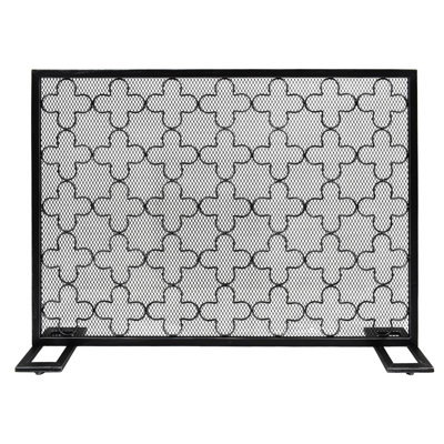 Harriotte Iron Fireplace Screen