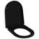 VidaXL Toilet Seat Soft Close Toilet Seat with Quick-release Design Square