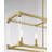 Swindon 5 - Light Soft Brass Kitchen Island Pendant