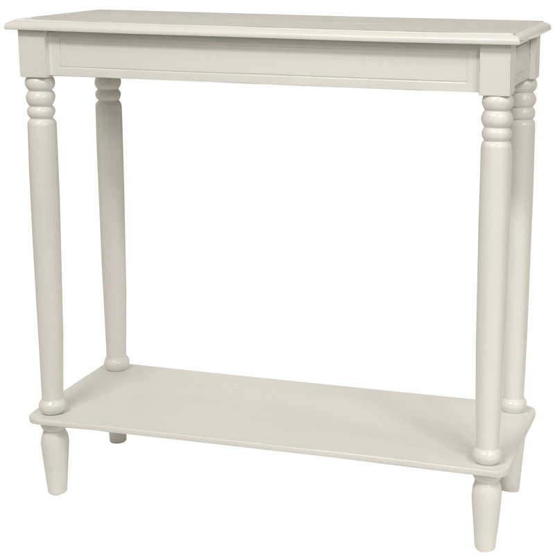 Adelphi 31.5'' Solid Wood Console Table, White