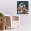  «Pile Of - Elephants» par Doron David, art mural sur toile, 26 po x 30 po-1346115734
