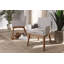Chaise avec accoudoirs rembourrée Klimek-142075655