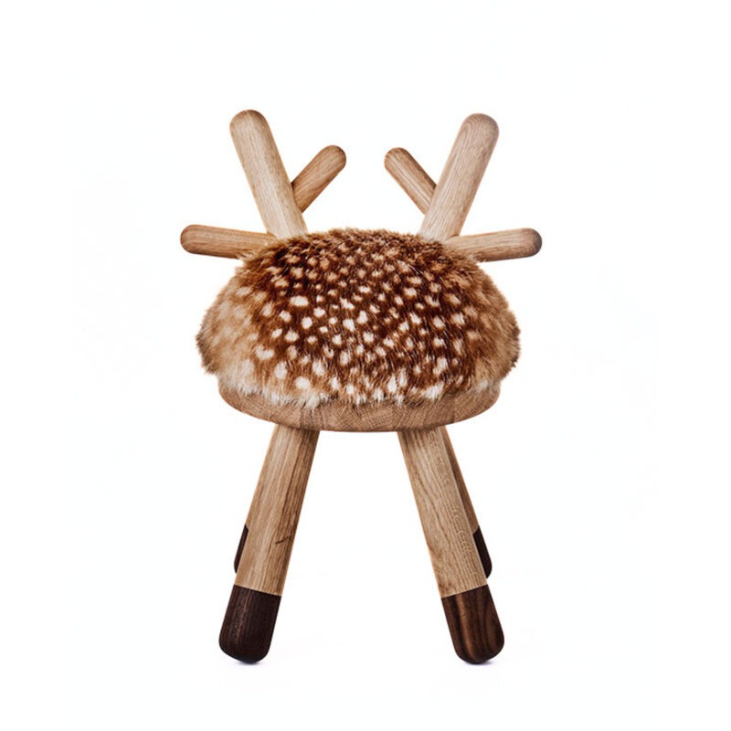 Kids 13'' Wood Novelty Chair and Ottoman