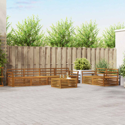 333cm Wide Patio Sectional Set