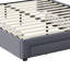 UK Velvet Storage Bed with USB-C Charging Ports, Upholstered Bed Frame with 3 Drawers & App-Controlled RGB LED Headboard-871196645