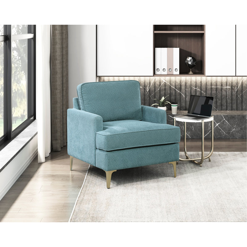 Chaise avec accoudoirs et dossier réversible en contreplaqué et paon avec pieds en métal doré pour le salon, Paon