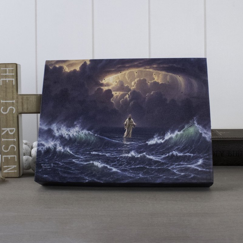 Toile de table éclairée Never Forsaken 8X6