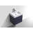 Parsonage Single Bathroom Vanity with Acrylic Top-1587876101