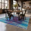 Geometric Cotton and Chenille Flatweave Area Rug-1495719986
