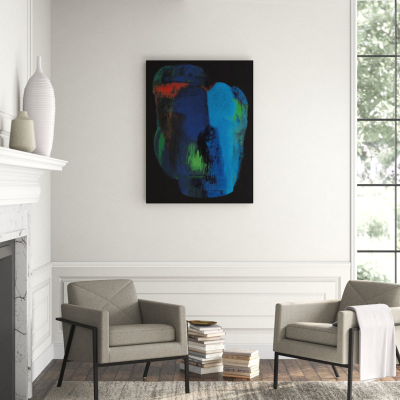 Jade I Print by FORM Design Studio, Image Brush Gel, 48" H x 36" W