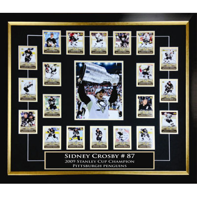 Sidney Crosby Rookie Card Set (39" by 29")