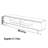 Light luxury pure solid wood TV cabinet