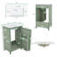 Ensemble de meuble-lavabo et évier en céramique 20 po Timeless Graceful-855470814