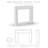 Park Bolection Cast Stone Fireplace Surround with Bullnose Hearth-104123085-104123087