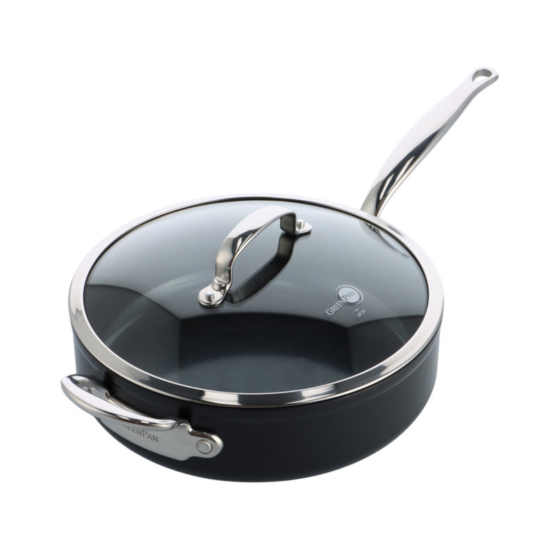 GreenPan Barcelona Pro PFAS Free Non Stick Deep Saute Pan 30cm