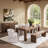 Glendale Mango Wood Dining Table