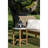 Portofino 16" Round Outdoor Side Table with Terrazzo Top & Solid Acacia Wood Frame