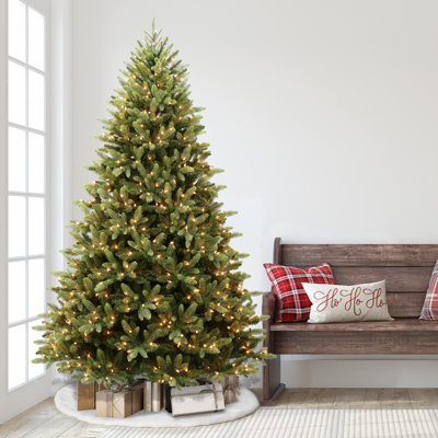 90' Lighted Spruce Christmas Tree
